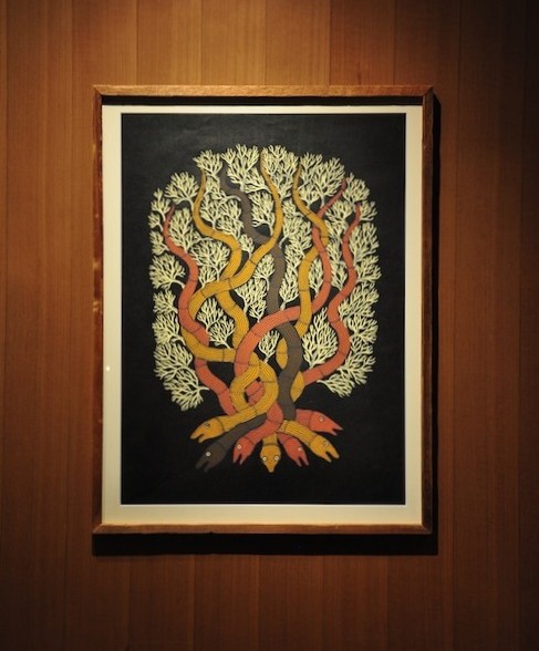 「夜の木」出版記念 シルクスクリーン作品展の模様 | OUTBOUND